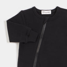 Load image into Gallery viewer, Miles the Label Baby Basics Pure Black Playsuit