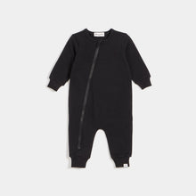Load image into Gallery viewer, Miles the Label Baby Basics Pure Black Playsuit