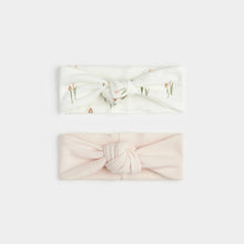 Load image into Gallery viewer, Petit Lem Firsts Tulip and Pink 2PK Headbands