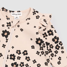 Load image into Gallery viewer, Miles the Label Baby Girls Bold Flower Print on Almond Playsuit