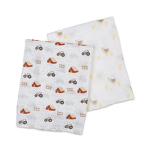 Load image into Gallery viewer, Lulujo Cotton Swaddles - 2 PK