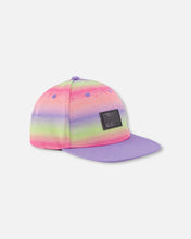 Load image into Gallery viewer, deux par deux Girls Printed Cap - Pink Multicolored