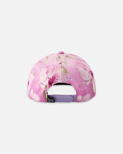 Load image into Gallery viewer, deux par deux Girls Printed Cap - Purple Flower