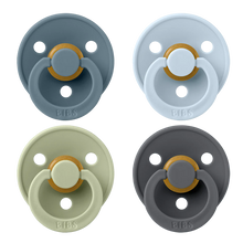 Load image into Gallery viewer, BIBS Natural Rubber Pacifier 4 Pack