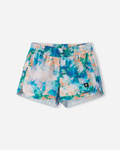 Load image into Gallery viewer, Reima Girls Nauru UPF 50+ Swim Shorts - Fresh Blue
