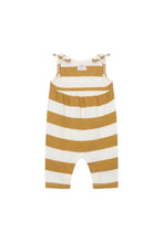 Load image into Gallery viewer, Noppies Baby Girls Sleeveless Striped Jumpsuit - Prairie Sand