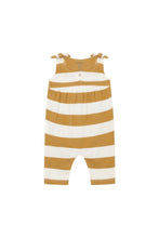Load image into Gallery viewer, Noppies Baby Girls Sleeveless Striped Jumpsuit - Prairie Sand
