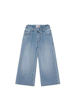 Load image into Gallery viewer, Noppies Girls Wide Fit Jeans - Washed Blue