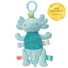 Load image into Gallery viewer, Taggies Fizzy Axolotl Crinkie – 9″