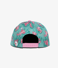 Load image into Gallery viewer, Headster Kids Axolotl Dip Snapback - Lagoona Blue