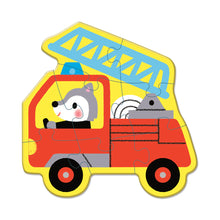 Load image into Gallery viewer, Janod Progressive Puzzle - Vehicles