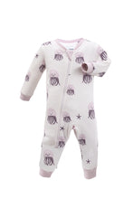 Load image into Gallery viewer, ZippyJamz Baby Girls Be My Squishy Sleeper - Purple
