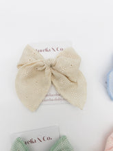 Load image into Gallery viewer, Aurelia & Co. Spring Embroidered Hair Bow Clip