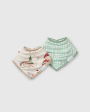 Load image into Gallery viewer, Loulou Lollipop Muslin Bandana Bib Set