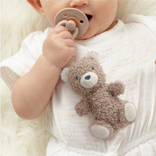 Load image into Gallery viewer, Itzy Ritzy Bitzy Pal - Natural Rubber Pacifier & Stuffed Animal