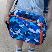 Load image into Gallery viewer, Yumbox Classic Lunch Bag - Blue Camouflage
