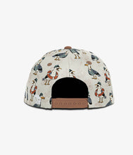 Load image into Gallery viewer, Headster Kids Captain Seagull Snapback - White Sand