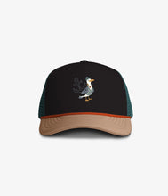 Load image into Gallery viewer, Headster Kids Captain Seagull Trucker Hat - Black