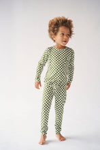 Load image into Gallery viewer, Bambi & Birdie Classic PJ Set - Green Check