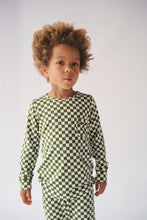 Load image into Gallery viewer, Bambi & Birdie Classic PJ Set - Green Check