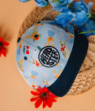Load image into Gallery viewer, Headster Kids Cherry Bloom Hop Snapback - Crystal