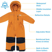 Load image into Gallery viewer, Jan & Jul Toasty-Dry One Piece Snow Suit