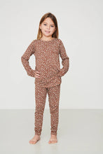 Load image into Gallery viewer, Bambi & Birdie Classic PJ Set - Brown Floral