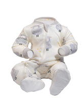 Load image into Gallery viewer, ZippyJamz Count Me To Sleep Footed Zipper Sleeper