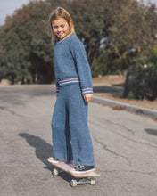 Load image into Gallery viewer, Feather 4 Arrow Girls Coziest Knit Pant - Dusty Blue