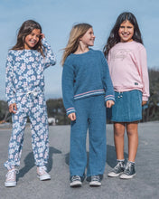 Load image into Gallery viewer, Feather 4 Arrow Girls Coziest Knit Pant - Dusty Blue