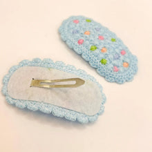 Load image into Gallery viewer, Aurelia & Co. Crochet Hair Barrettes