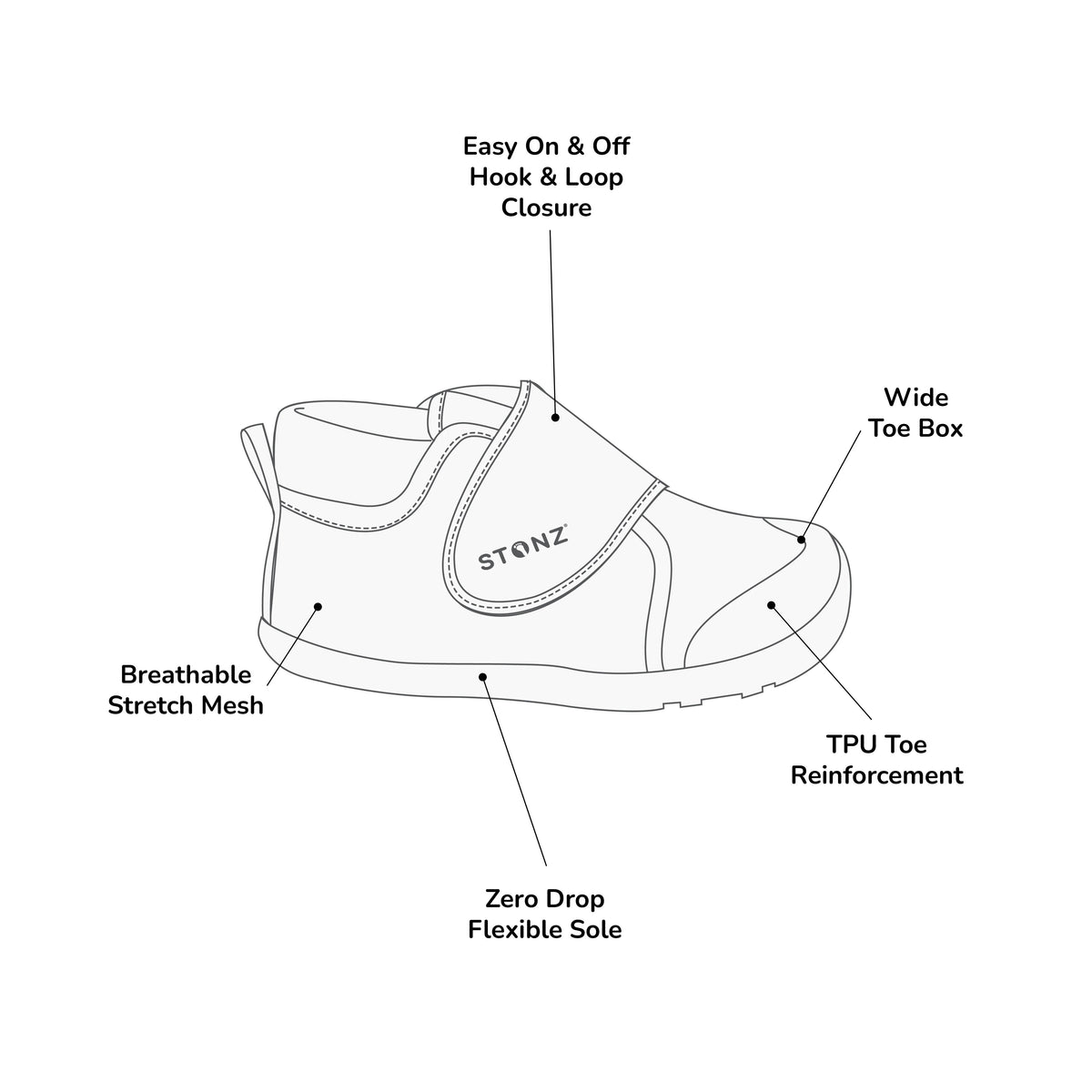 Stonz Cruiser Original Toddler - Camel