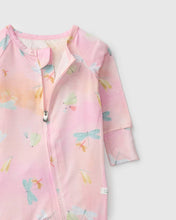 Load image into Gallery viewer, Loulou Lollipop Baby Girls Sleeper - Dancing Dragonflies