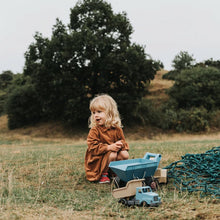 Load image into Gallery viewer, dantoy Blue Marine Toy Dump Truck