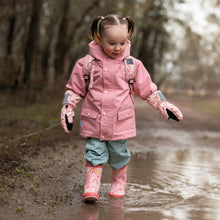 Load image into Gallery viewer, Jan & Jul Kids Fleece Lined Cozy-Dry Rain Jacket