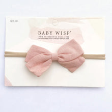 Load image into Gallery viewer, Baby Wisp Emma Infant Baby Bow Headband