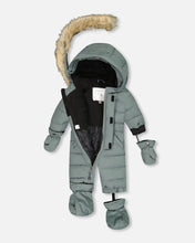 Load image into Gallery viewer, deux par deux Baby Solid One Piece Snowsuit