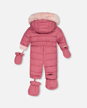 Load image into Gallery viewer, deux par deux Baby Solid One Piece Snowsuit