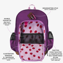 Load image into Gallery viewer, Souris Mini Colour-Block 16L School Bag -16L - Purple