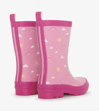 Load image into Gallery viewer, Hatley Girls Matte Rain Boots - Sun Charns