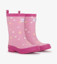 Load image into Gallery viewer, Hatley Girls Matte Rain Boots - Sun Charns