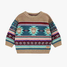 Load image into Gallery viewer, Souris Mini Baby Boys Knit Sweater - Beige