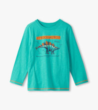 Load image into Gallery viewer, Hatley Boys Stegosaurus Long Sleeve Graphic Tee