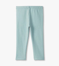Load image into Gallery viewer, Hatley Baby Girls Pastel Turquoise Hot Melt Cozy Leggings