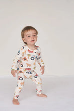 Load image into Gallery viewer, Bambi & Birdie Baby Zipper Sleeper - Farm Friends