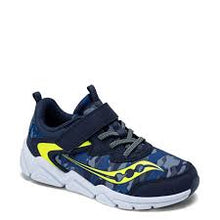 Load image into Gallery viewer, Saucony Flash LE - Navy/Lime