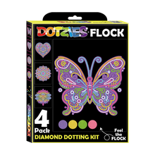 Load image into Gallery viewer, Diamond Dots Dotzies Flock Sticker Kits