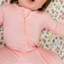 Load image into Gallery viewer, Belan.J Footless Sleeper with Fold-Over Cuffs - Crystal Rose