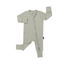 Load image into Gallery viewer, Belan.J Footless Sleeper with Fold-Over Cuffs - Sage