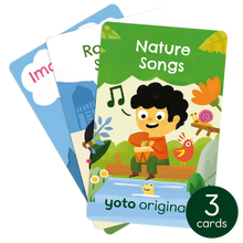 Load image into Gallery viewer, Yoto Player Card - Fun Songs Pack